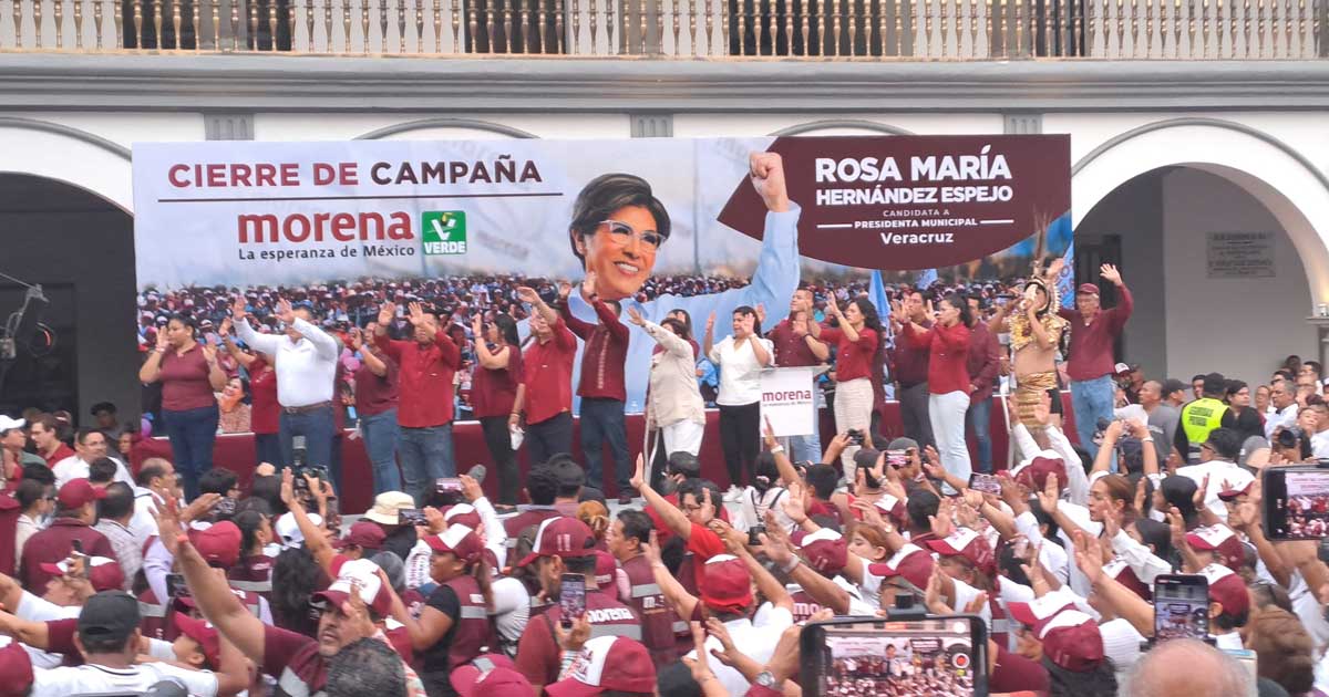 ¡Habrá señales! Rosa María cada vez más cerca del Palacio de Veracruz ¡Habrá señales! Rosa María cada vez más cerca del Palacio de Veracruz
