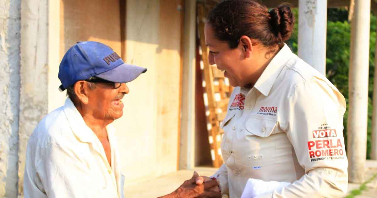 Vamos a lograr la transformación de Tecolutla: Perla Romero Vamos a lograr la transformación de Tecolutla: Perla Romero