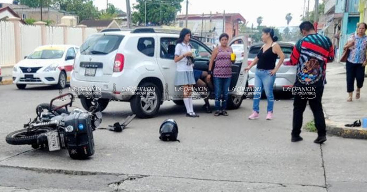 ¡Le cerraron el paso! ¡Le cerraron el paso!