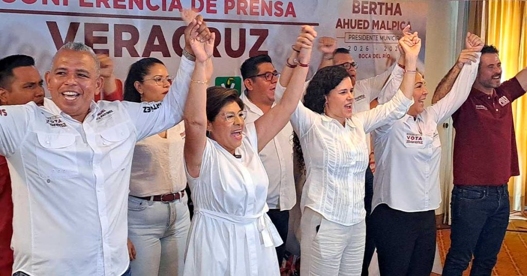 Luisa Alcalde quiere la zona conurbada, "venimos por el último reducto de la derecha en Veracruz"
