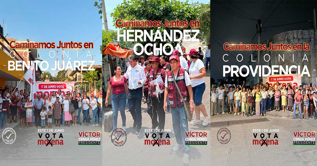 Zamoreños ya consideran a Víctor Cerdá como su presidente municipal Zamoreños ya consideran a Víctor Cerdá como su presidente municipal
