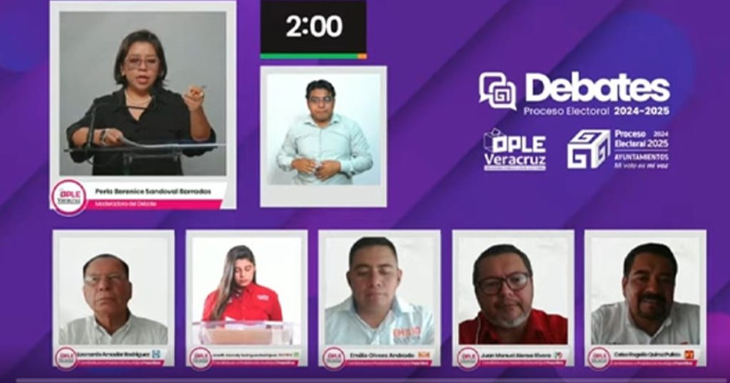 Destaca Adanely Rodríguez en el debate virtual del OPLE Poza Rica