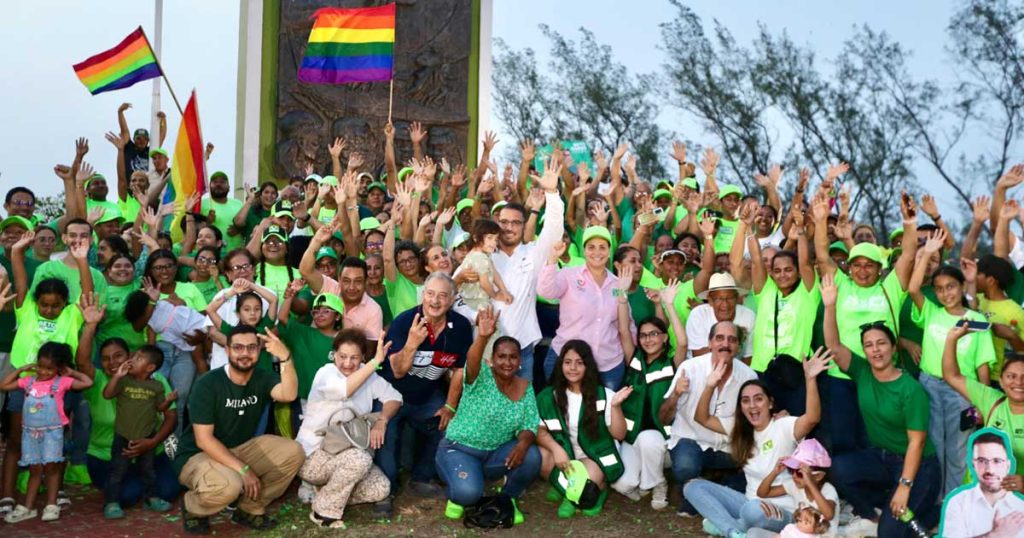 Tres al hilo para el Verde en Alvarado, reafirma OPLE contundente victoria de Beto Cobos