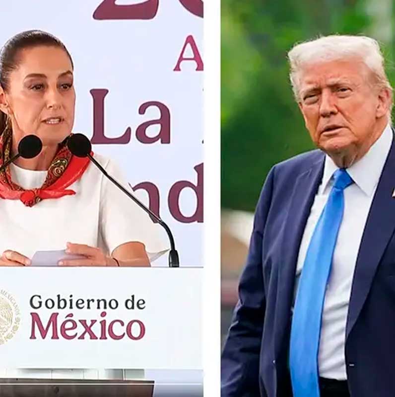 Sheinbaum confirma reunión con Trump Sheinbaum confirma reunión con Trump