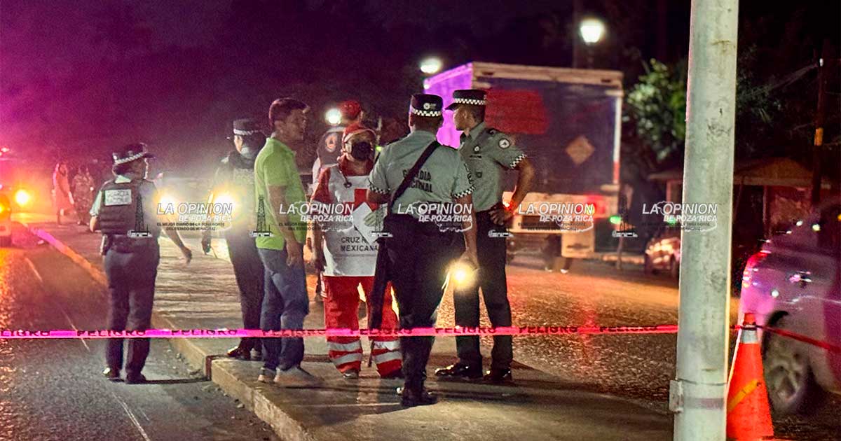 ¡Joven motociclista murió tras ser derribado en el KM 6!