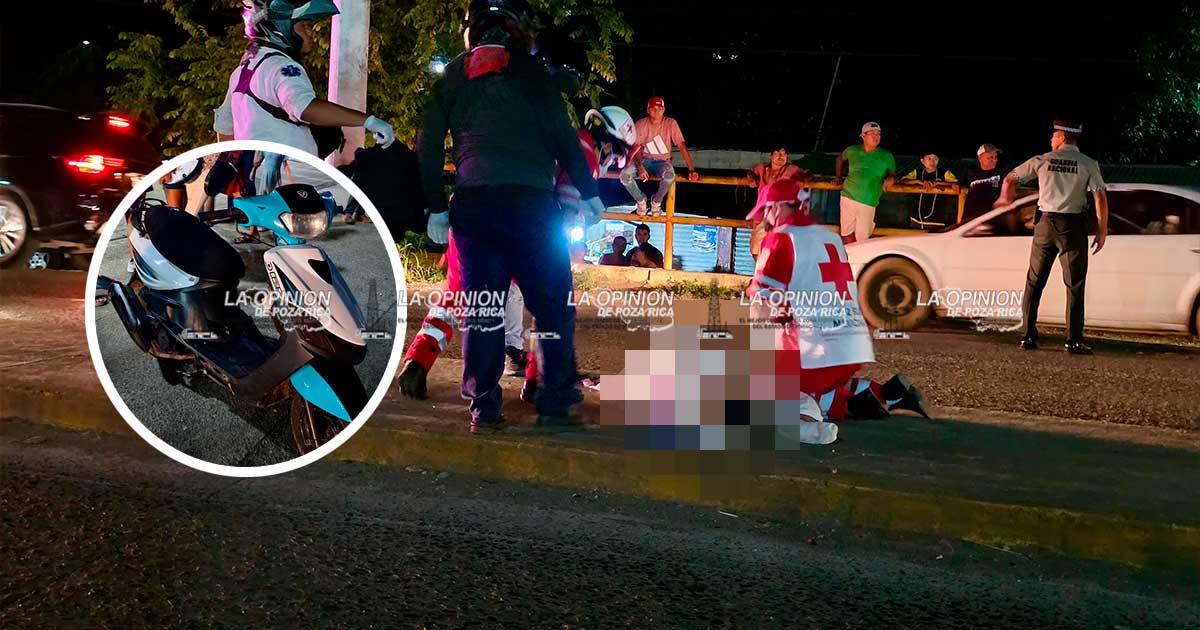 ¡Joven motociclista murió tras ser derribado en el KM 6! ¡Joven motociclista murió tras ser derribado en el KM 6!