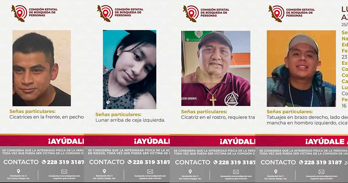 Identifican los cuerpos de cuatro desaparecidos en Zongolica