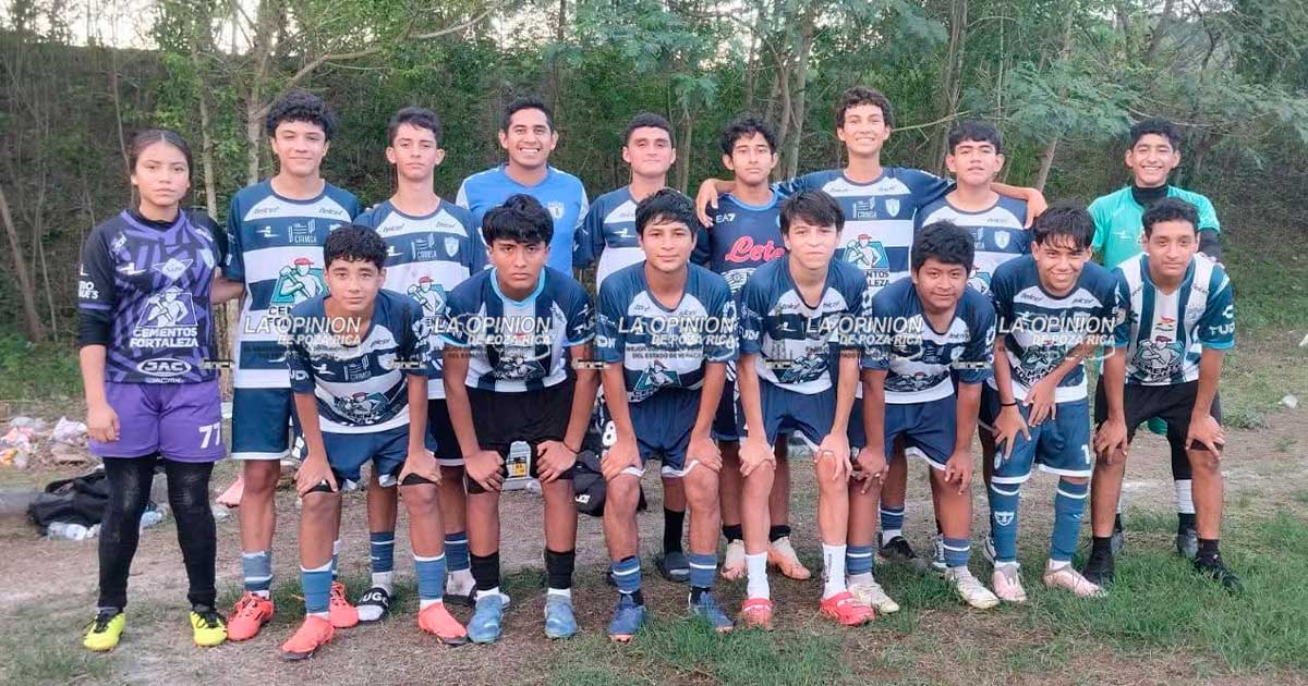 ¡Imparable en la Liga Infantil y Juvenil de Poza Rica!