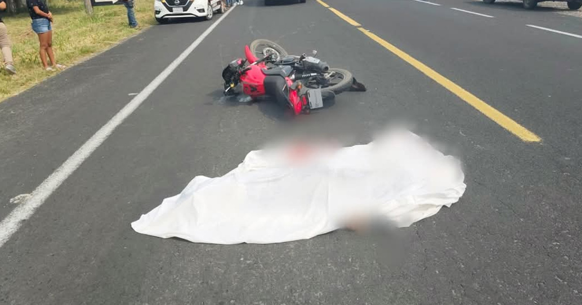 Muere motociclista en Costa Esmeralda Muere motociclista en Costa Esmeralda
