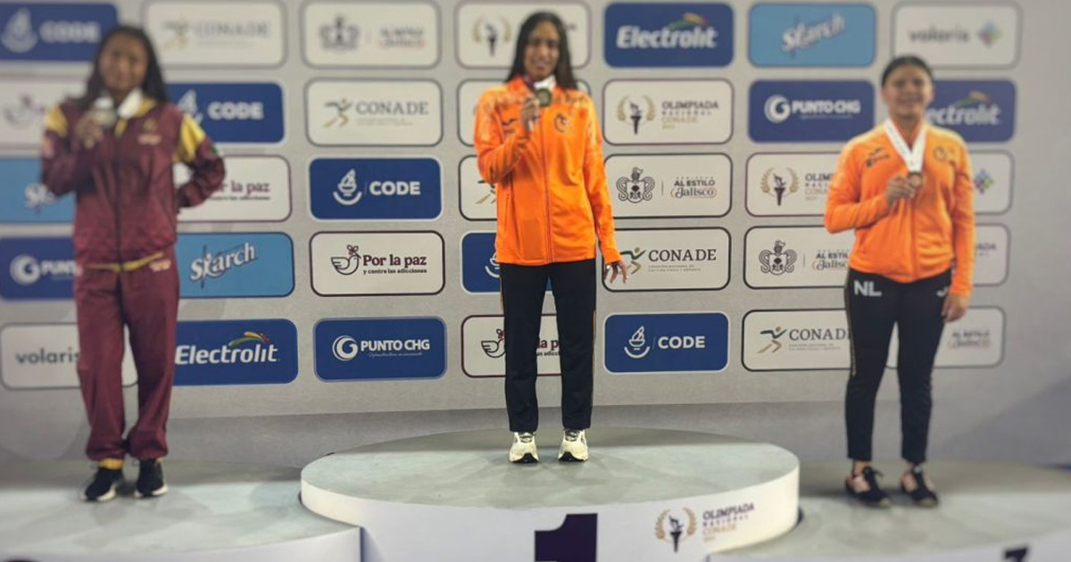 Veracruz suma cinco preseas en el primer día de la Olimpiada Nacional de natación