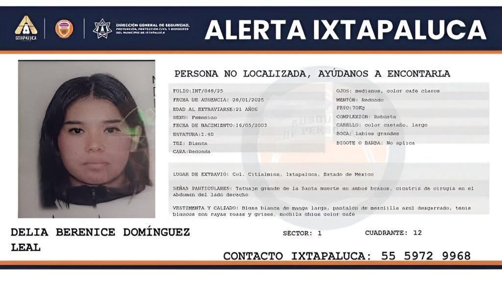 Capturan al Responsable del Feminicidio de Delia Berenic Capturan al Responsable del Feminicidio de Delia Berenic