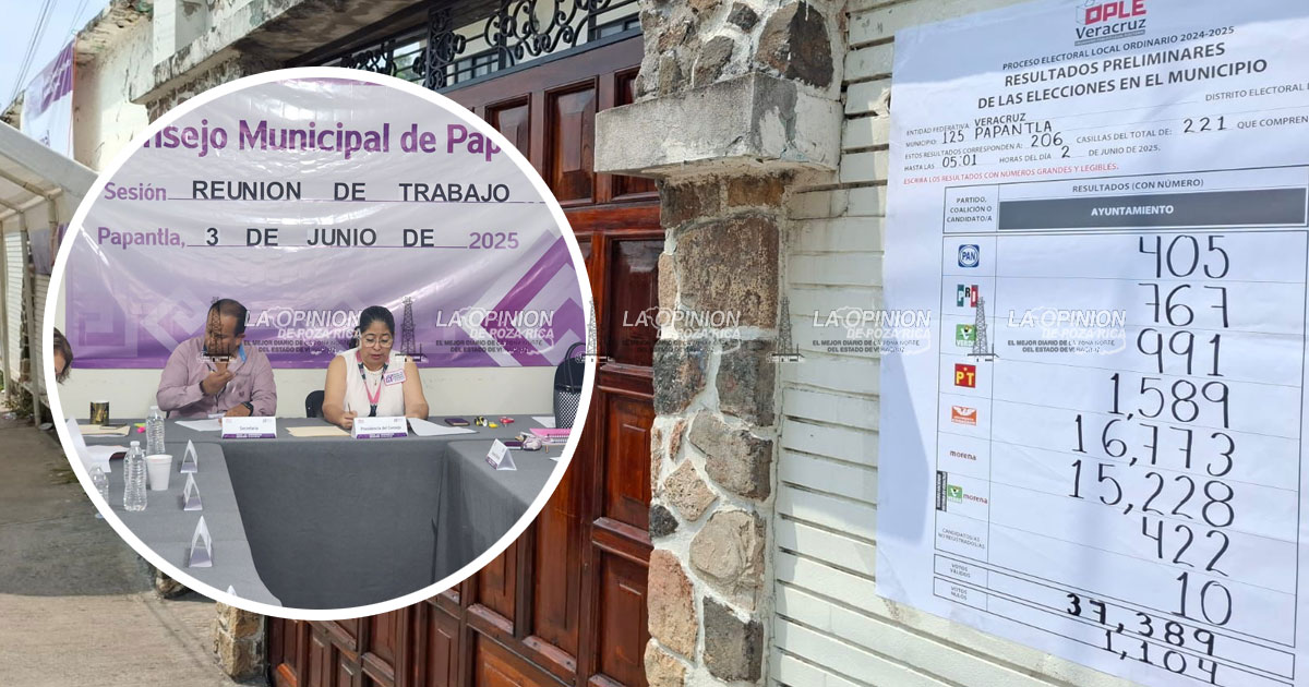 Se abrirán los 222 paquetes electorales habrá recuento de votos en Papantla Se abrirán los 222 paquetes electorales habrá recuento de votos en Papantla