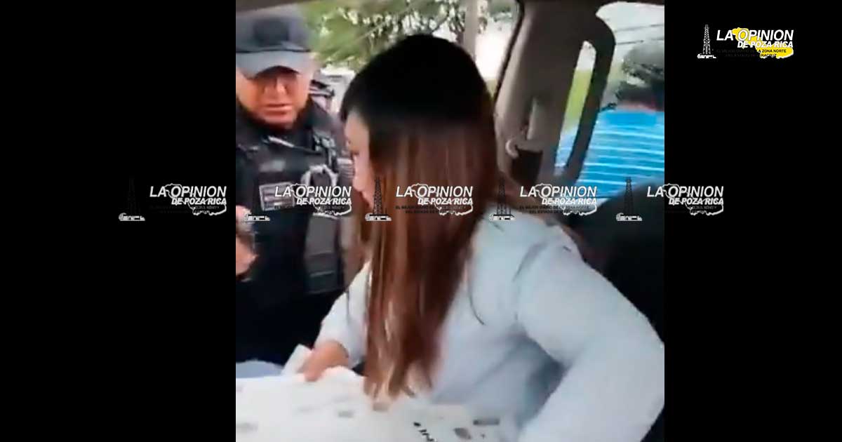 Detienen a hija de candidato de Morena Agentes de seguridad estatal aseguraron a la joven en Mariano Escobedo.