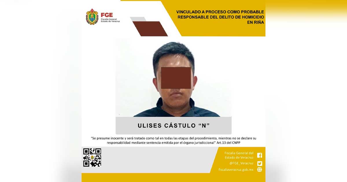 Prisión preventiva para policía de Tomatlán por homicidio en riña Prisión preventiva para policía de Tomatlán por homicidio en riña