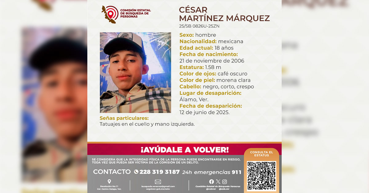 Buscan a un joven que lleva 13 días desaparecido Buscan a un joven que lleva 13 días desaparecido
