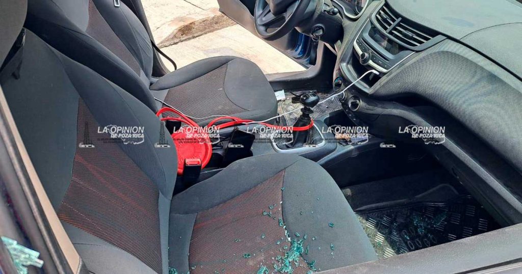 ¡Lo chocaron y lo “levantaron”!