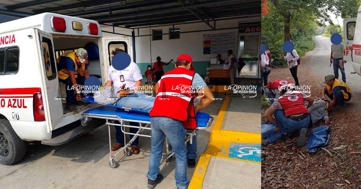 Mujer lesionada al derrapar en su motocicleta Mujer lesionada al derrapar en su motocicleta