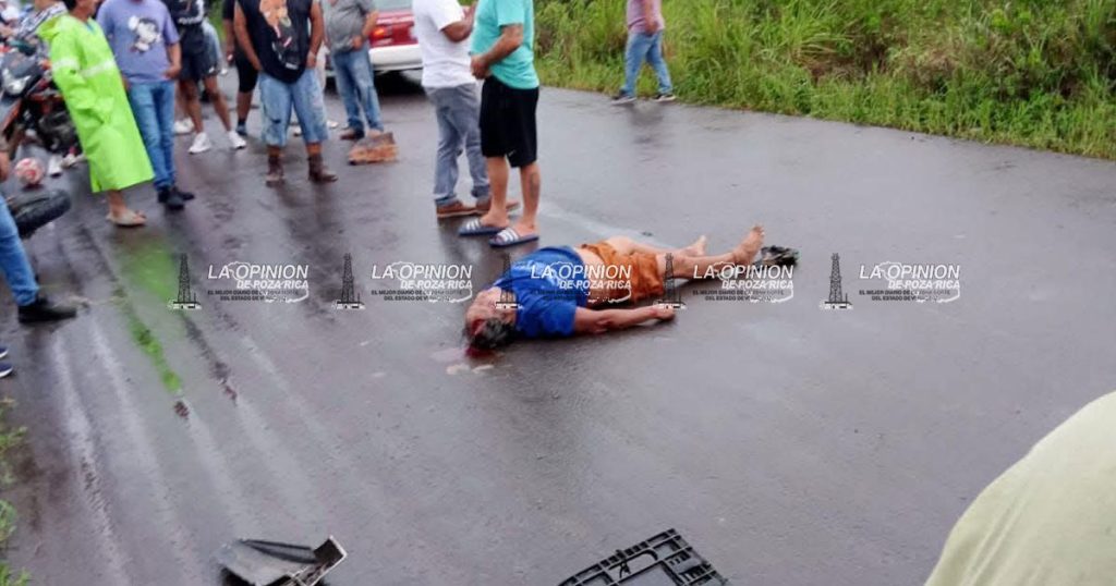 ¡Hombre de la tercera edad fallece atropellado! ¡Hombre de la tercera edad fallece atropellado!