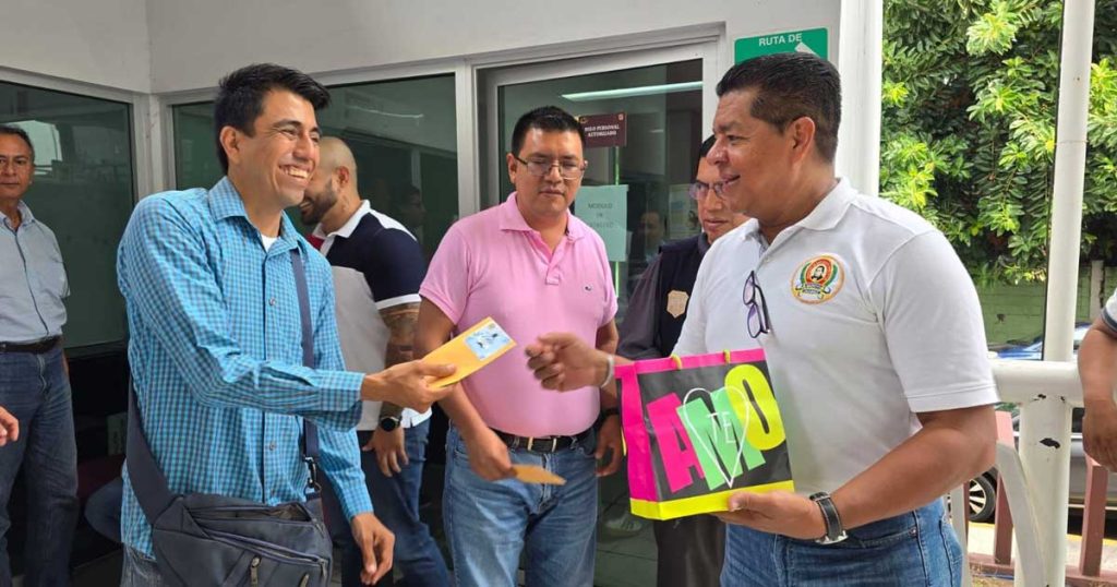 Celebran a los papás del Sindicato "Benito Juárez García”