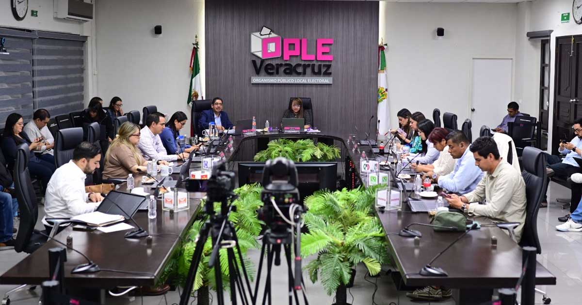 Consejo General del OPLE Veracruz realiza cronograma para cómputos pendientes Consejo General del OPLE Veracruz realiza cronograma para cómputos pendientes