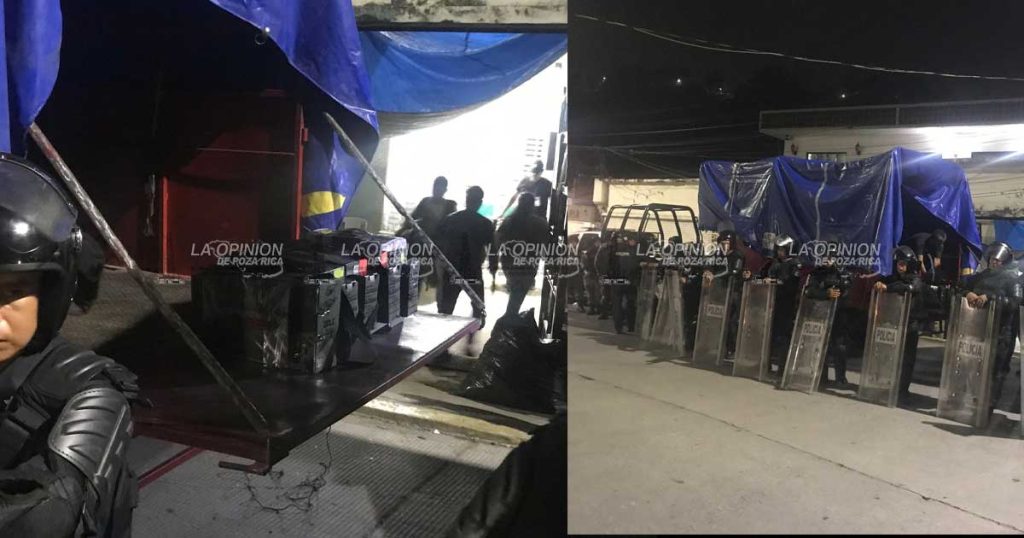 Paquetes electorales, fueron llevados a Xalapa Paquetes electorales, fueron llevados a Xalapa