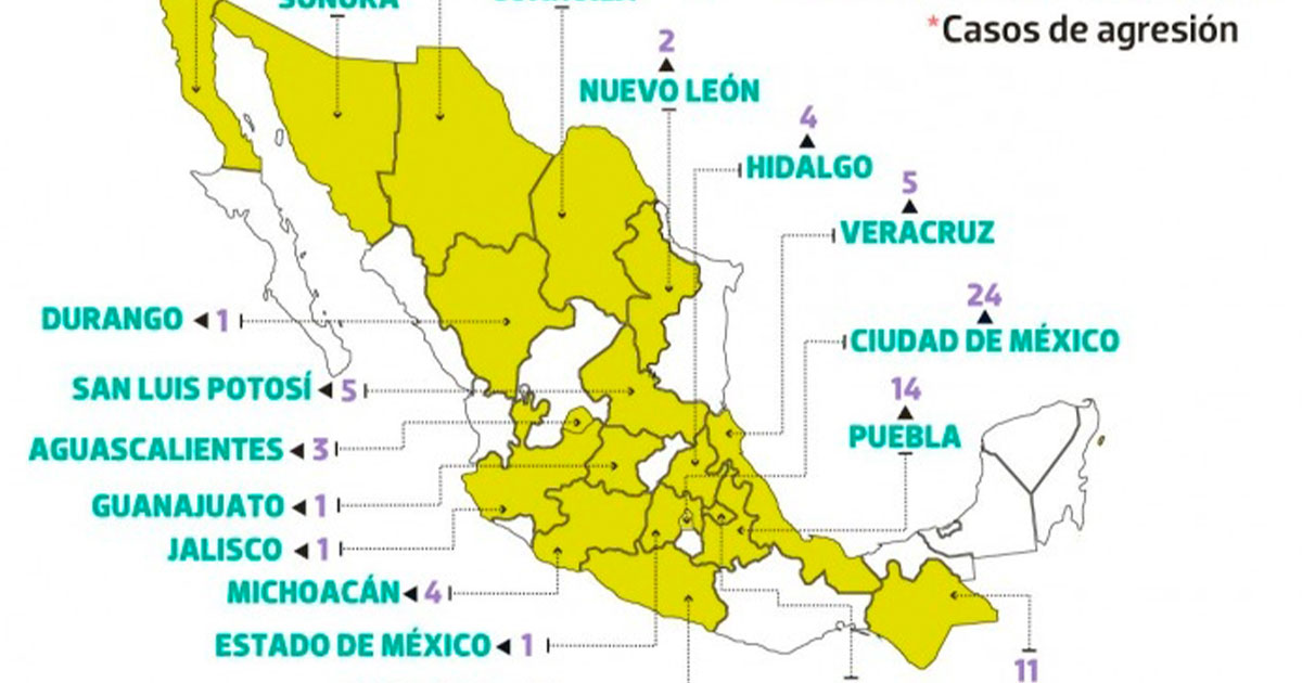 No cesan ataques contra periodistas No cesan ataques contra periodistas