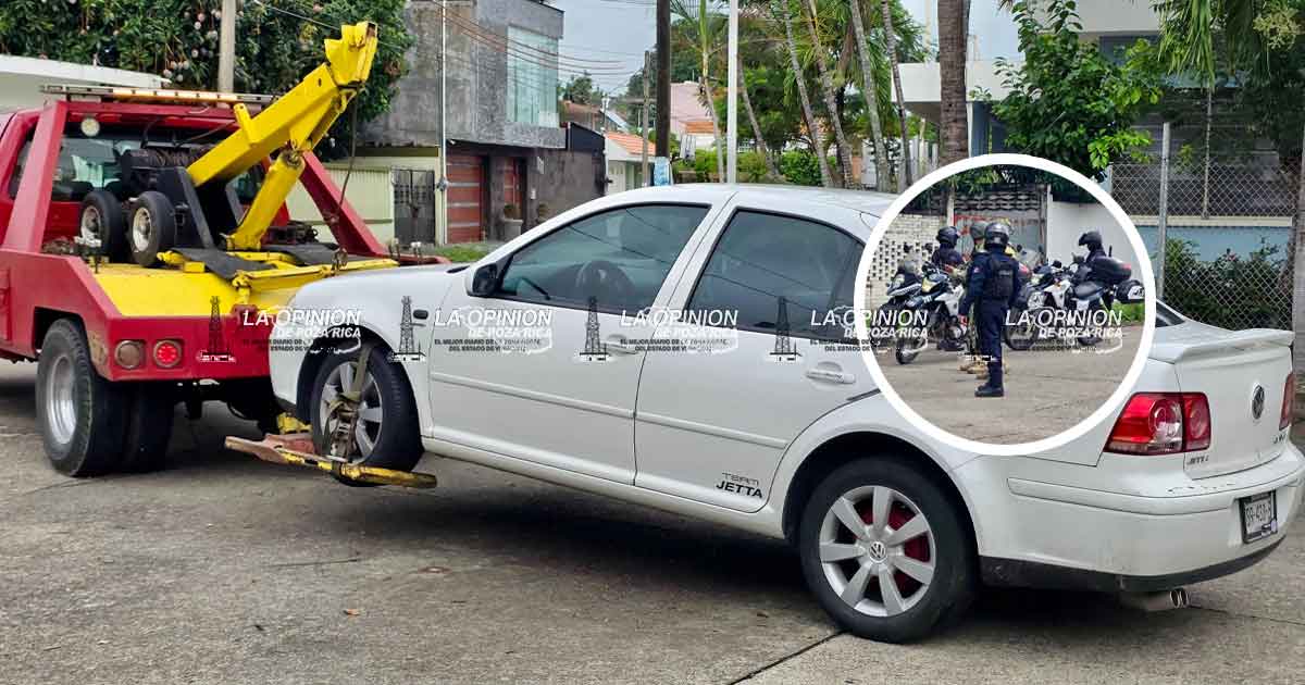 Aseguran vehículo abandonado en la México Aseguran vehículo abandonado en la México
