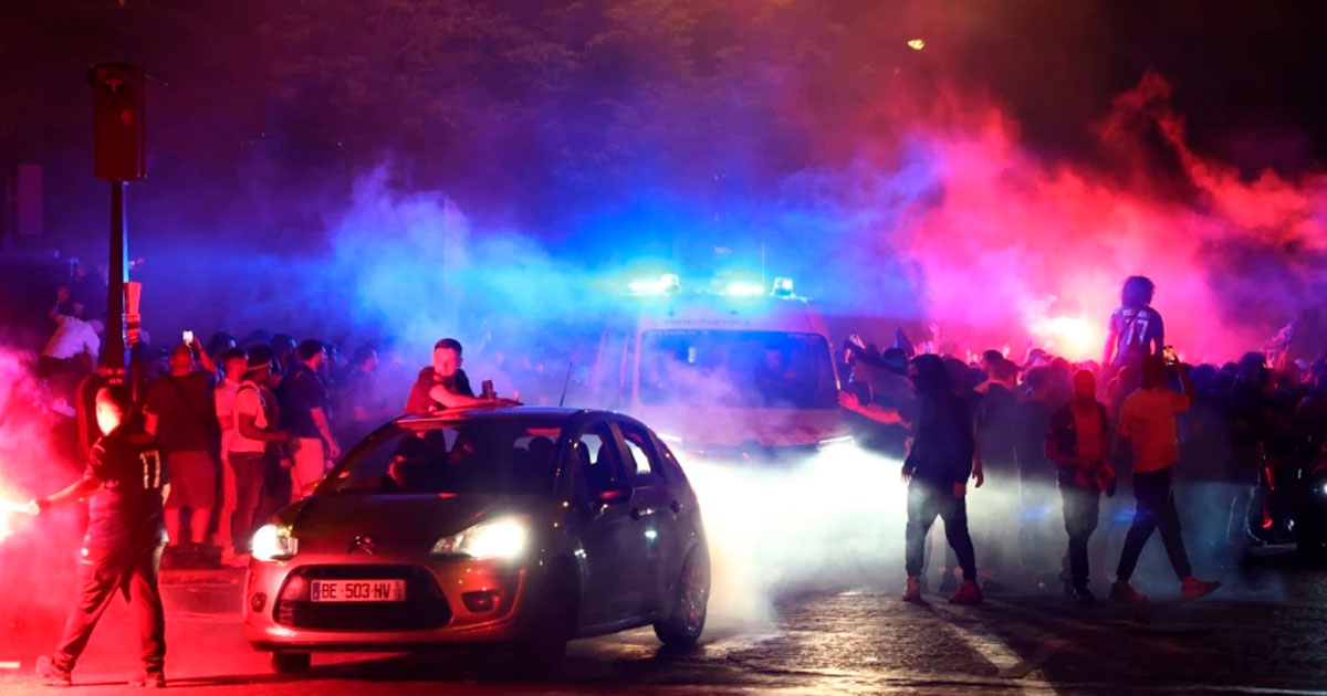 Disturbios masivos por triunfo del PSG: dos muertos y heridos Disturbios masivos por triunfo del PSG: dos muertos