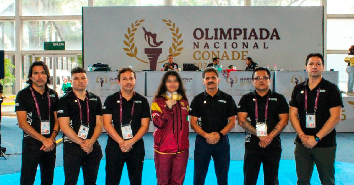Charlotte Benítez da el oro a Veracruz en taekwondo en la Olimpiada Nacional Charlotte Benítez da el oro a Veracruz en taekwondo en la Olimpiada Nacional