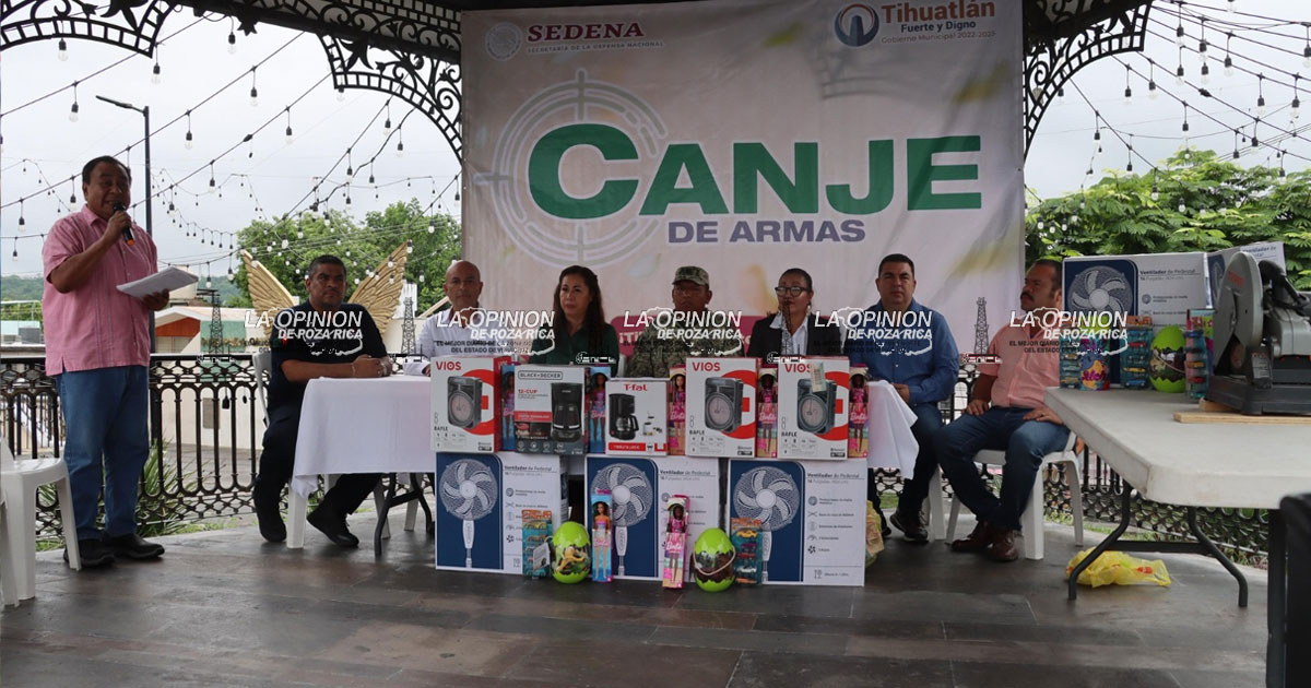 Campaña Nacional de Canje de Armas de Fuego Campaña Nacional de Canje de Armas de Fuego