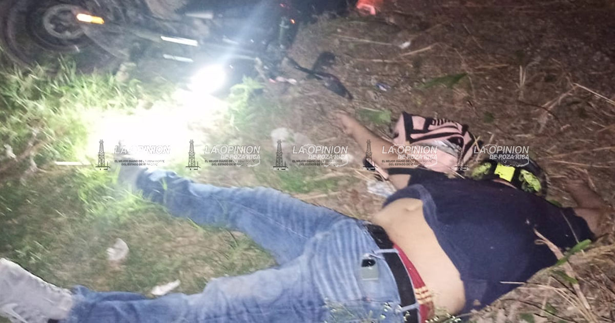 Motociclista pierde la vida en accidente Motociclista pierde la vida en accidente