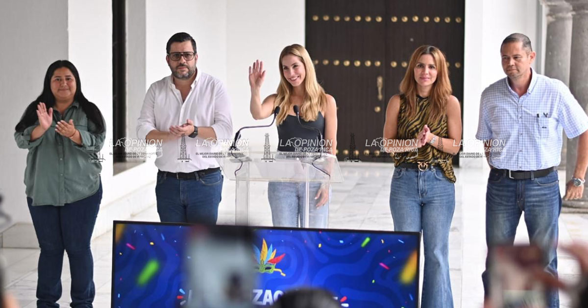 Alcaldesa cambia actividades del Carnaval de Veracruz por lluvias Alcaldesa cambia actividades del Carnaval de Veracruz por lluvias