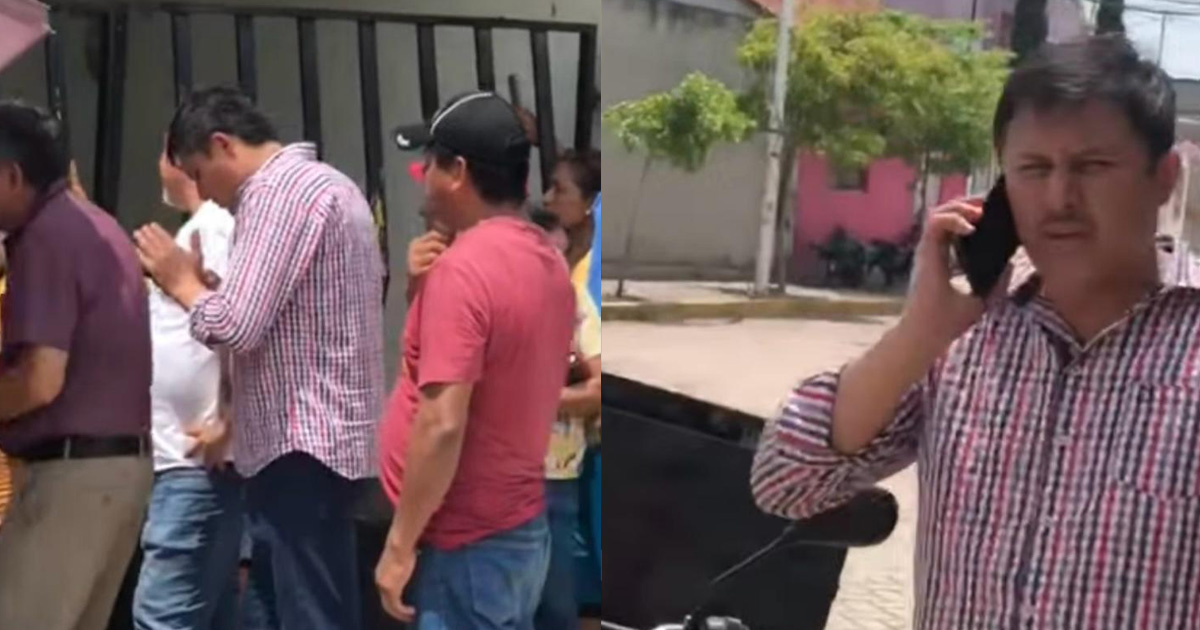 Empleados municipales de Chalma increpan a titular del OPLE para robarle el triunfo a MC Empleados municipales de Chalma increpan a titular del OPLE para robarle el triunfo a MC