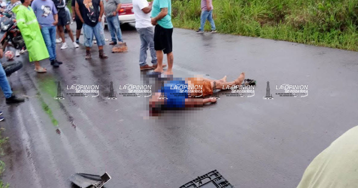 ¡Hombre de la tercera edad fallece atropellado! ¡Hombre de la tercera edad fallece atropellado!