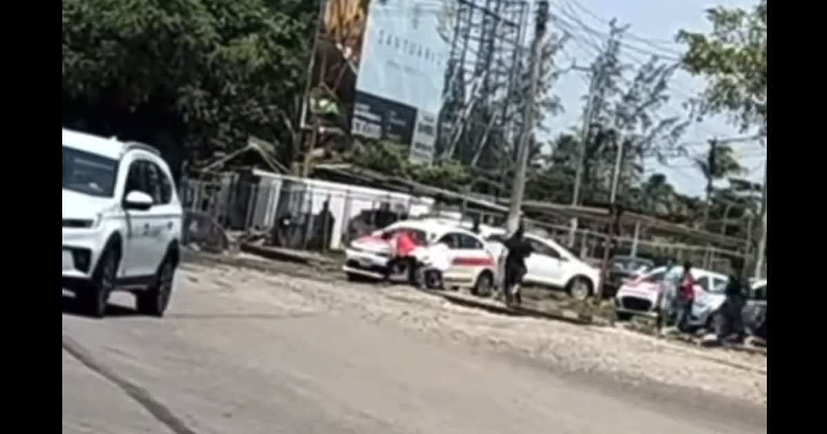 Peligran automovilistas por pésima obra de Ferrosur Peligran automovilistas por pésima obra de Ferrosur
