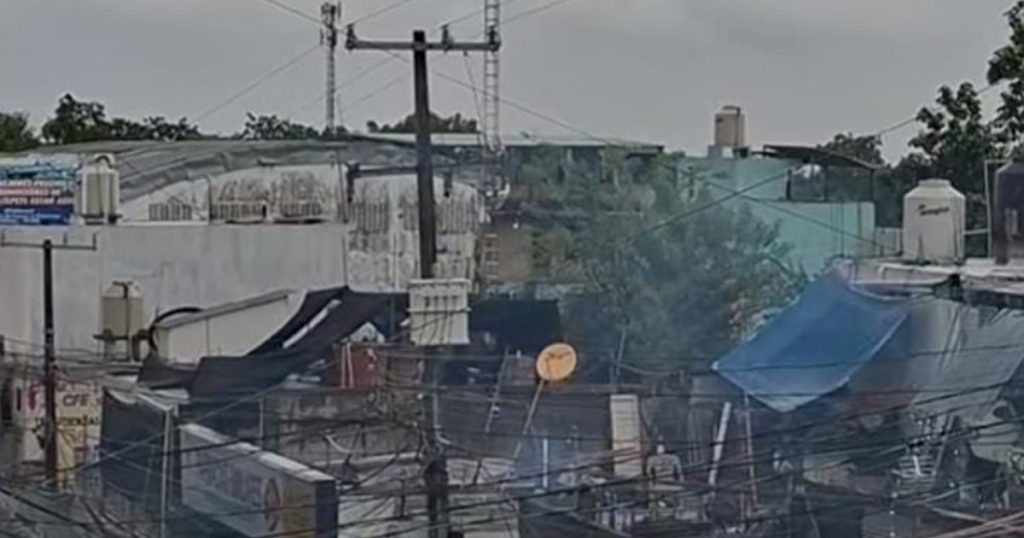 Se movilizan por cortocircuito en la zona centro de Citlaltépetl