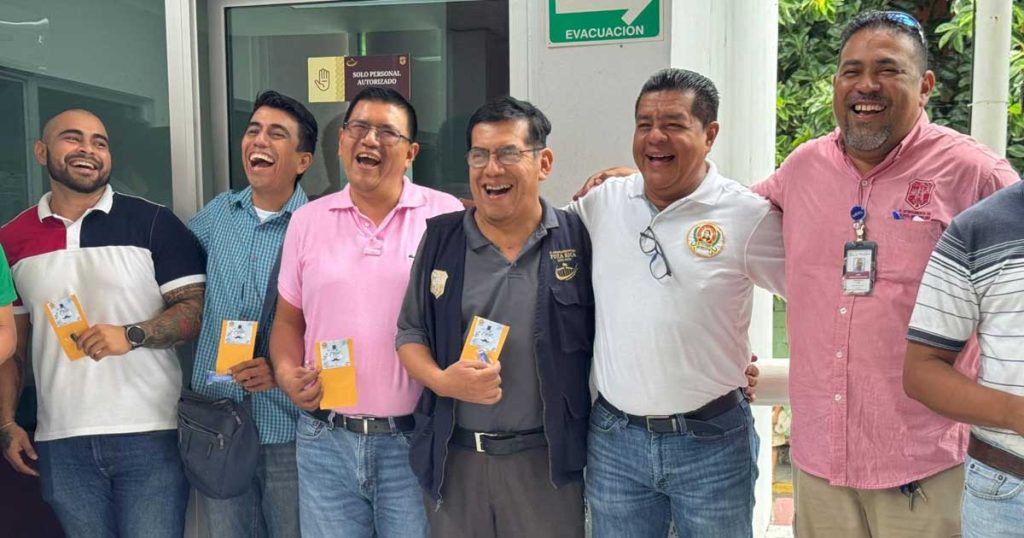 Celebran a los papás del Sindicato "Benito Juárez García”