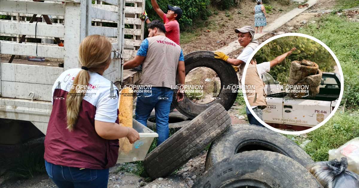 Arranca jornada de descacharrización en la colonia Chapultepec Arranca jornada de descacharrización en la colonia Chapultepec