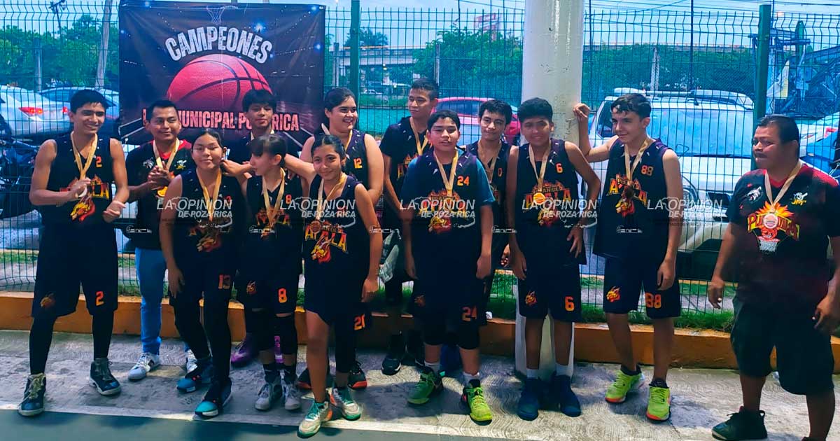 ¡Se coronan en la Liga Municipal de Baloncesto! ¡Se coronan en la Liga Municipal de Baloncesto!