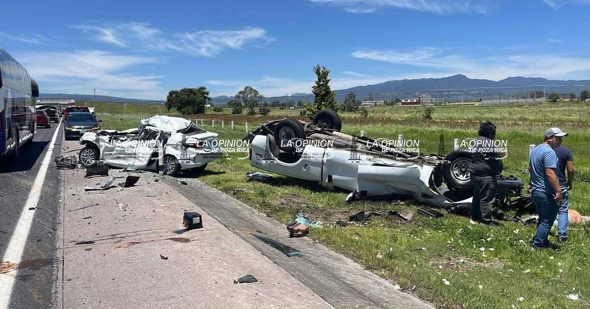 Tragedia en la Autopista México-Tuxpan: Tres personas mueren en accidente Tragedia en la Autopista México-Tuxpan: Tres personas mueren en accidente