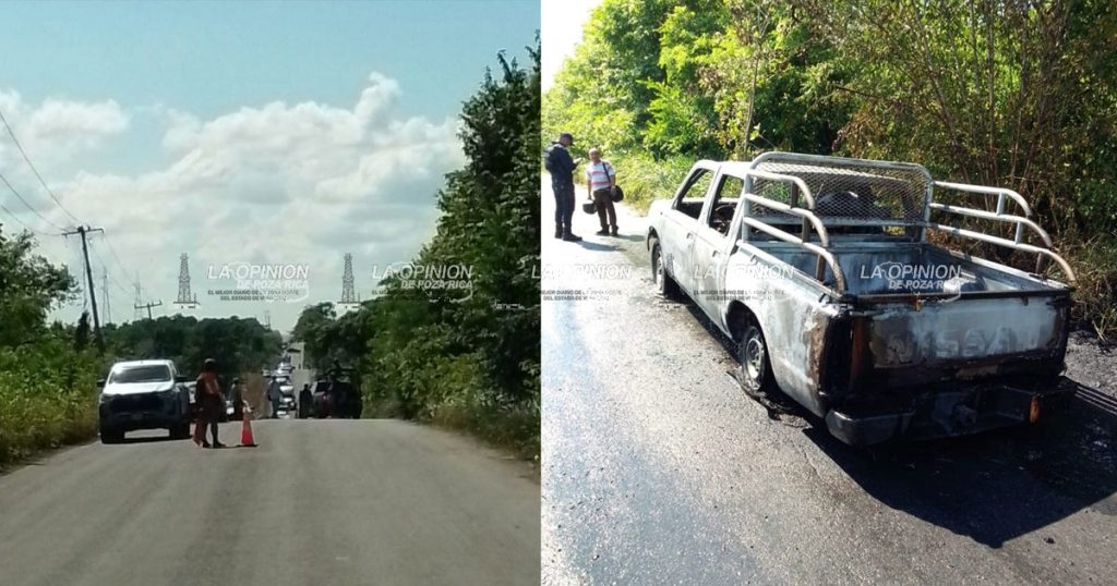 Se incendia camioneta de sacerdote Se incendia camioneta de sacerdote