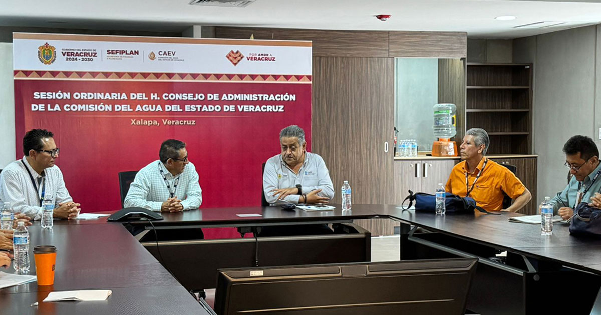 Colaboran INEGI y CAEV en actualización de servicios de agua y saneamiento Colaboran INEGI y CAEV en actualización de servicios de agua y saneamiento