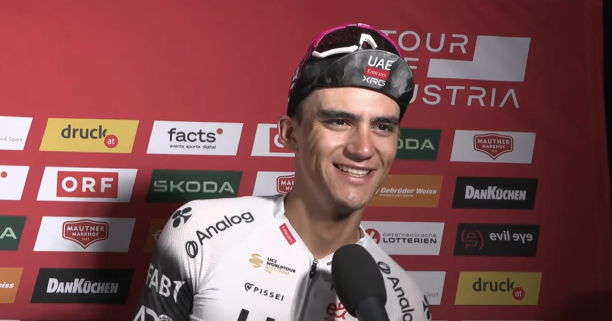 El mexicano Isaac del Toro gana tour en Austria