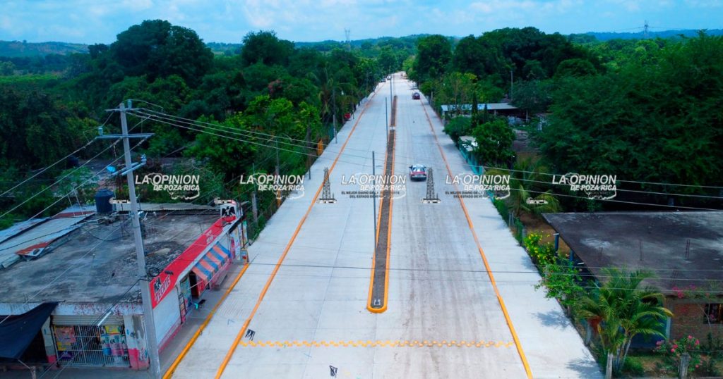 Concluye pavimentación del Bulevar Los Pinos Concluye pavimentación del Bulevar Los Pinos