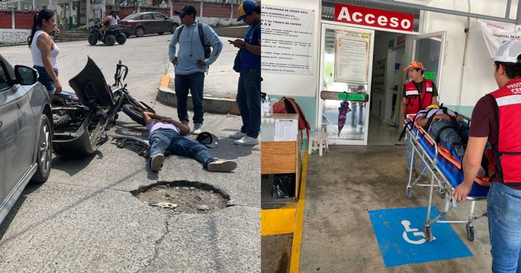 Un lesionado en aparatoso choque Un lesionado en aparatoso choque