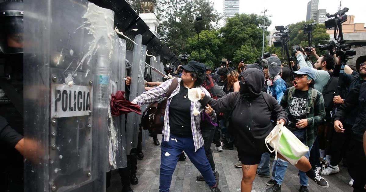 Tercera marcha contra la gentrificación avanza al Zócalo