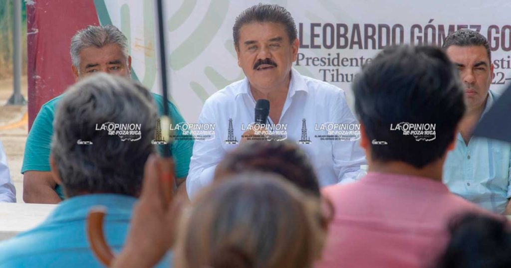 Entrega Balo Gómez más obras de pavimentación Entrega Balo Gómez más obras de pavimentación