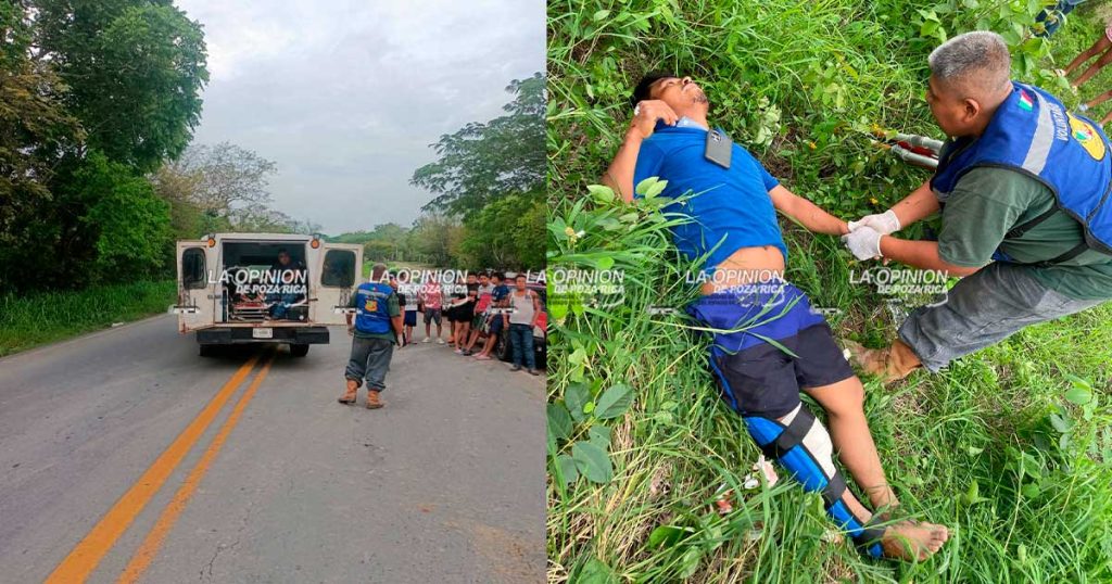 Pareja lesionada en aparatoso accidente Pareja lesionada en aparatoso accidente