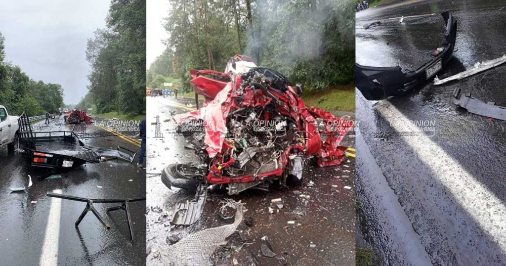 Dos personas pierden la vida en trágico accidente sobre la Autopista México-Tuxpan Dos personas pierden la vida en trágico accidente sobre la Autopista México-Tuxpan