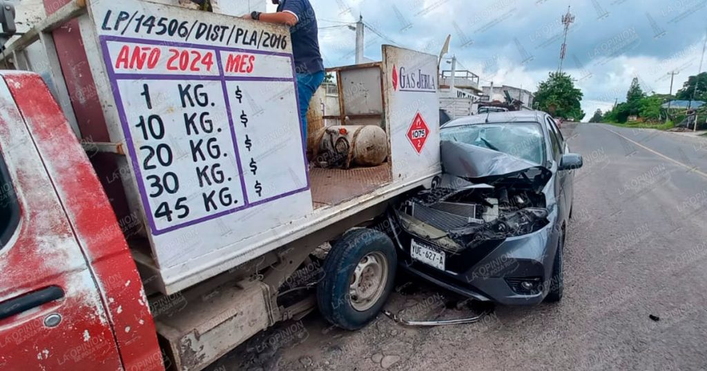 Carambola deja dos heridos Carambola deja dos heridos